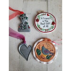 Family friend sister dad variety ornament Xmas set‎ unique